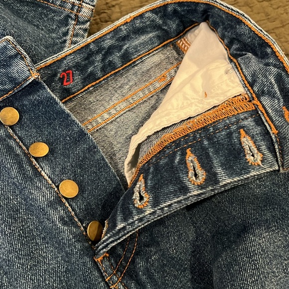 Sezane - Brut Sexy Jeans - Denim Blue - Picture 3 of 15